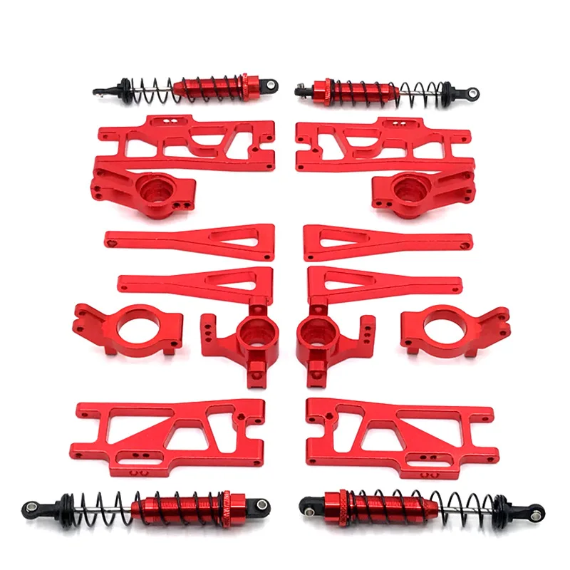 

Комплект амортизаторов для Wltoys 12402 12409 1/12, поворотный рычаг руля, металлические обновленные аксессуары