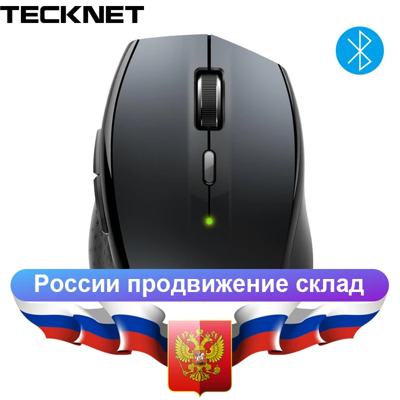 Беспроводная игровая мышь TeckNet Bluetooth 800 1200 1600 2000 DPI|Мыши| |