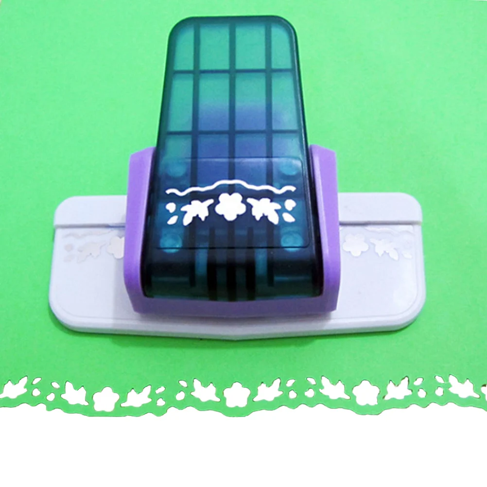 Новый причудливый грандиозный Дырокол S цветочный дизайн тиснение дырокол для