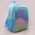 Рюкзак POP Its для маленьких мальчиков и девочек, Пузырьковые игрушки-антистресс, антистресс, сжимаемые, антистрессовые, школьный рюкзак, подарок для детей