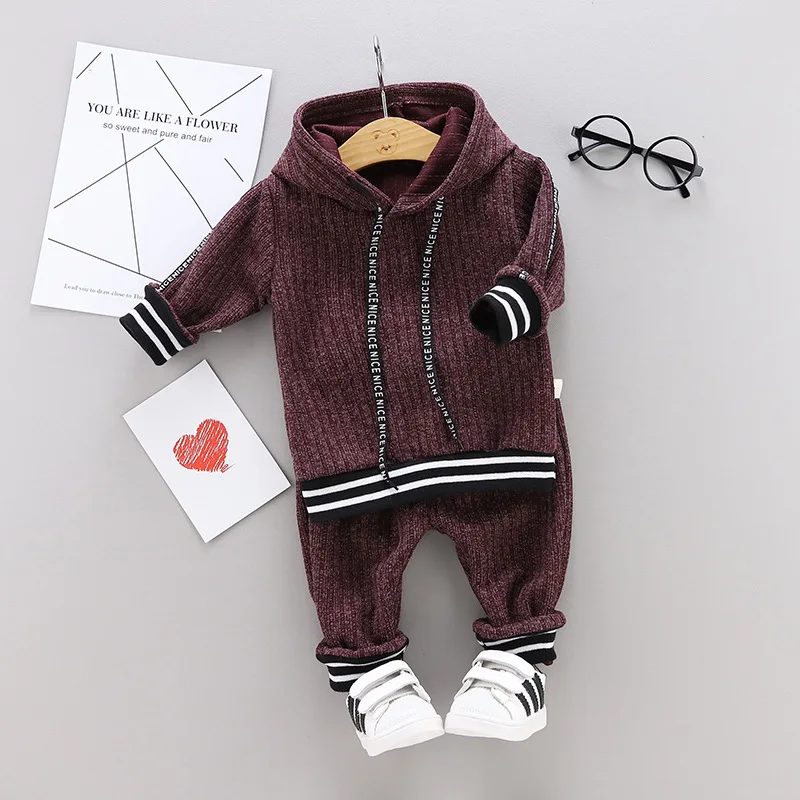 Spring and Autumn Children's Suits New Two-piece for Boys Girls Korean Version of 0-4 Years Old Sports Pants | Детская одежда и