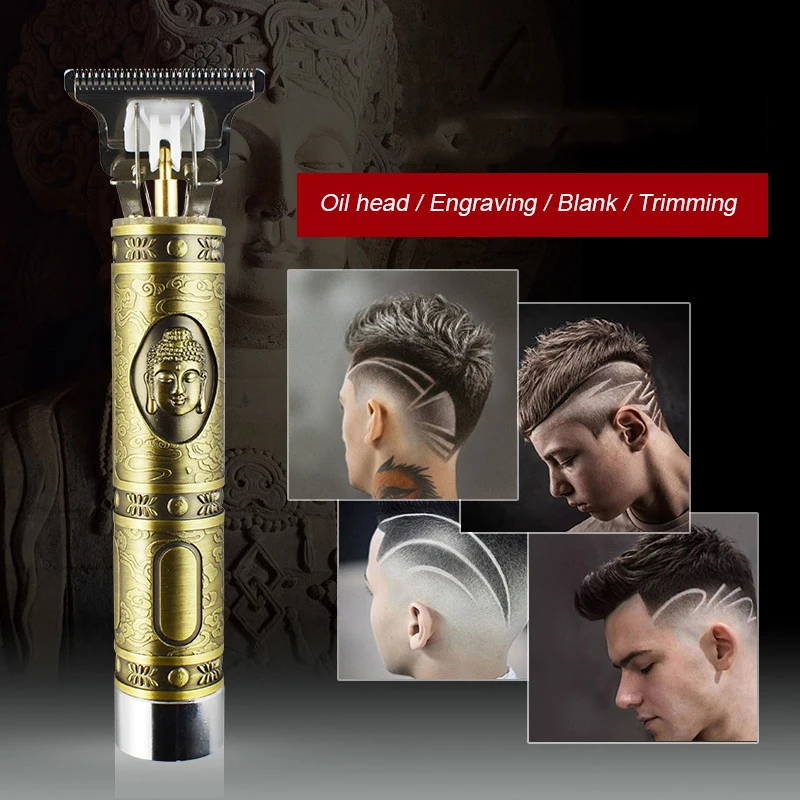 

hair clippers 0mm gap hair trimmer razor barber shaver cutting machine Rechargeable Cordless beard shaving for men