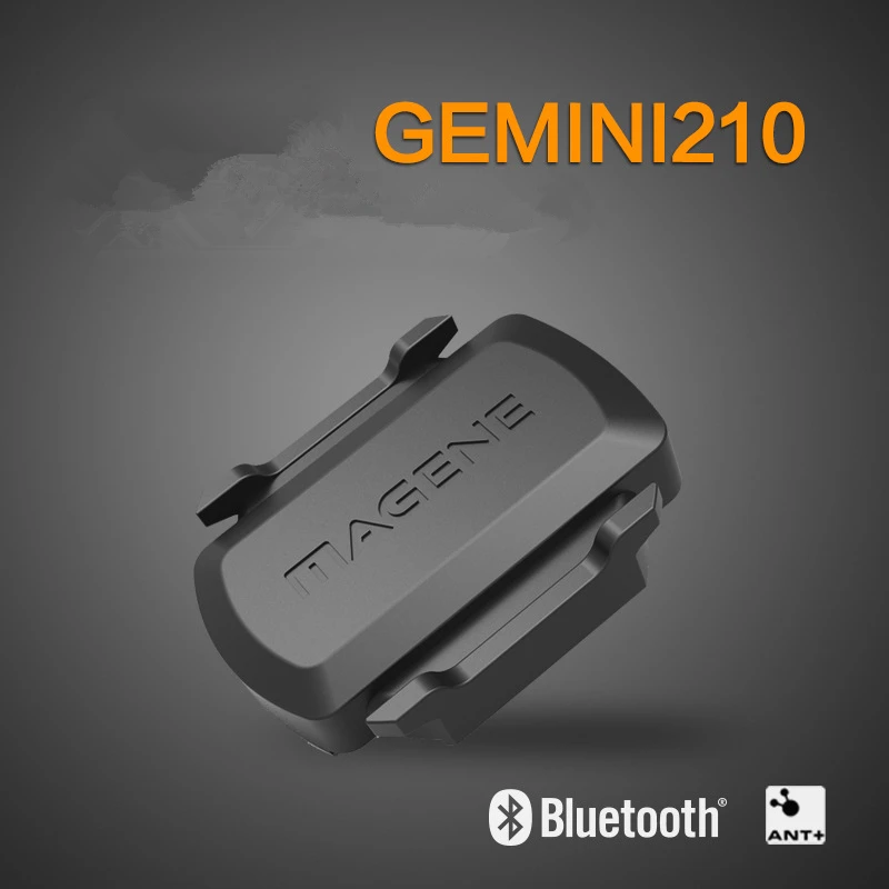 GPS компьютер измеритель скорости и частоты вращения педалей двойной датчик