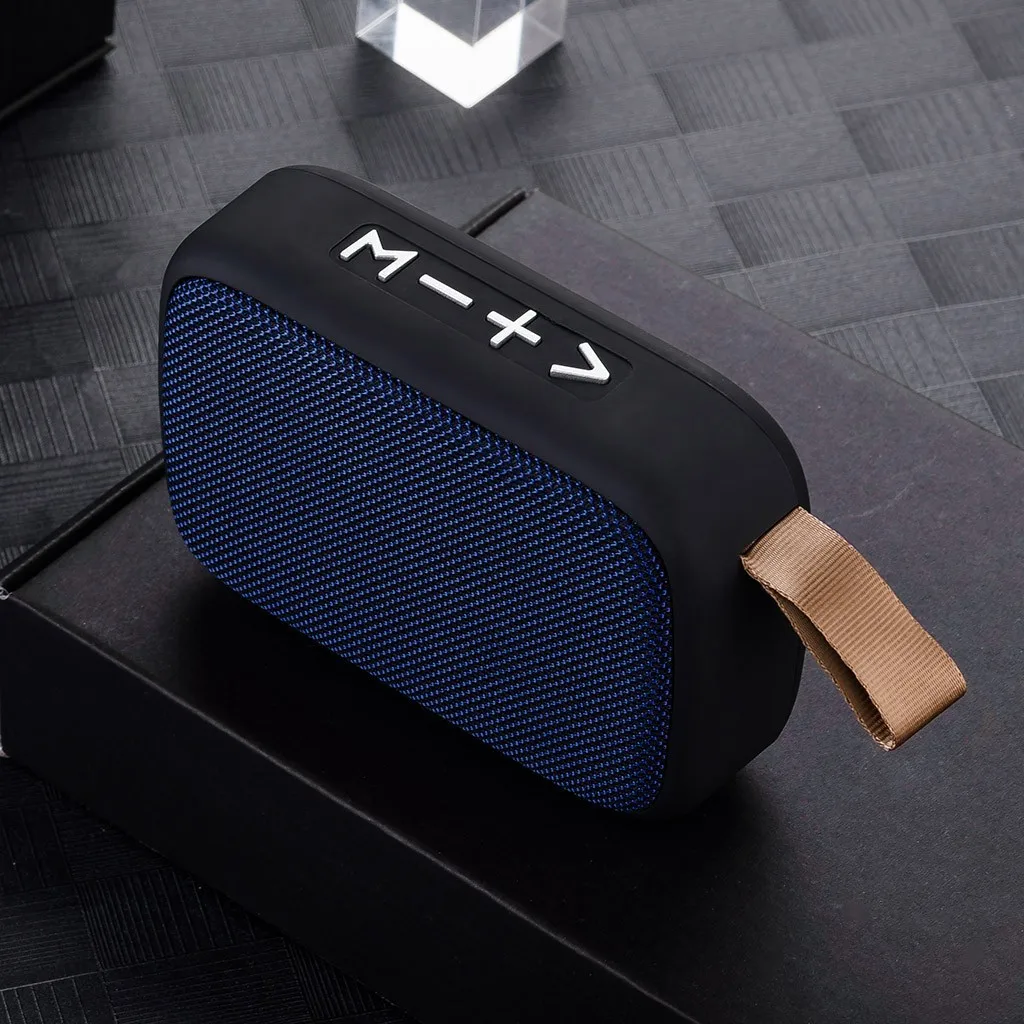 2021 Портативный беспроводной Bluetooth стерео TF карта FM Динамик для смартфона