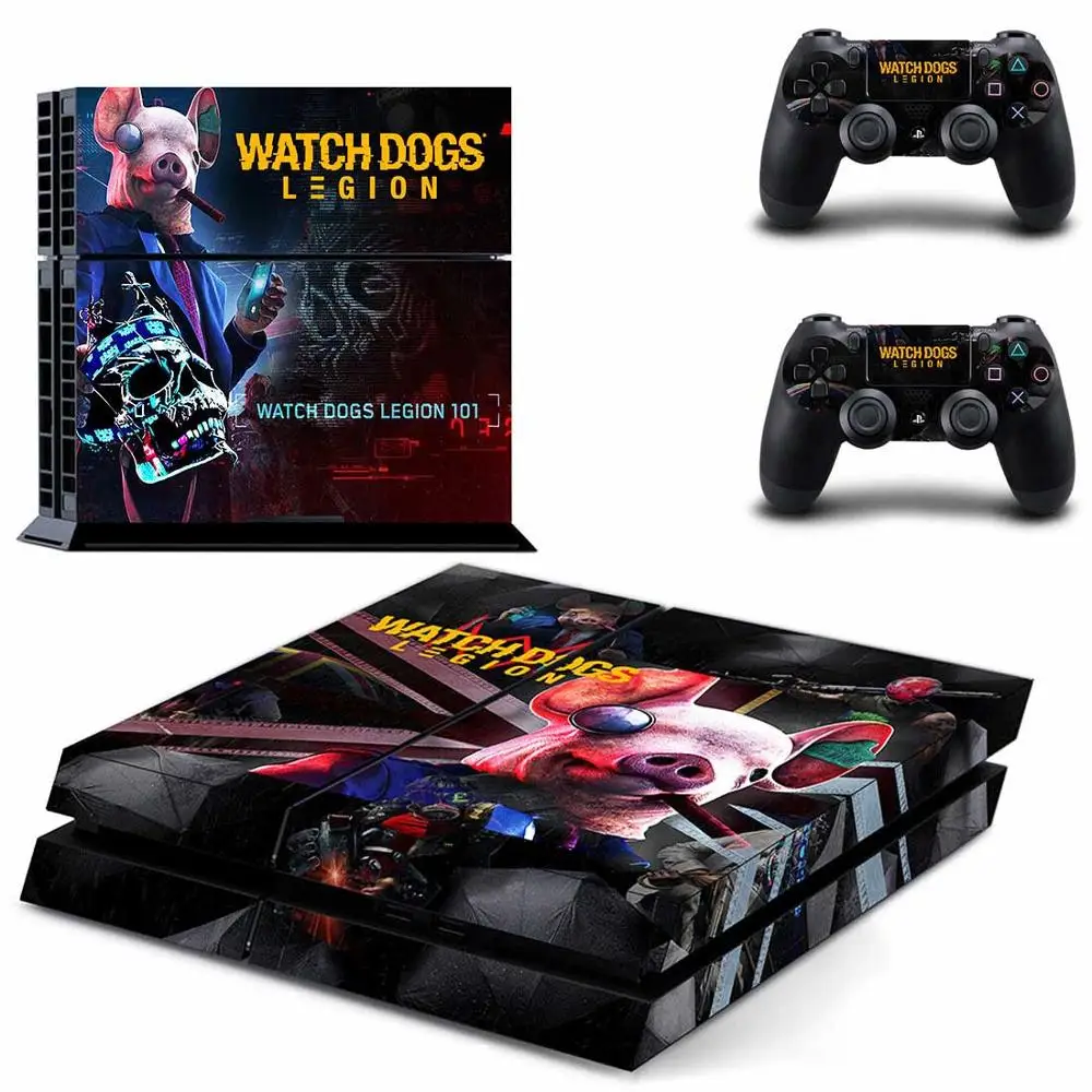 Наклейка s Watch Dogs: Legion наклейка для PS4 PS 4 виниловая Play station Pegatinas консоли playstation и 2