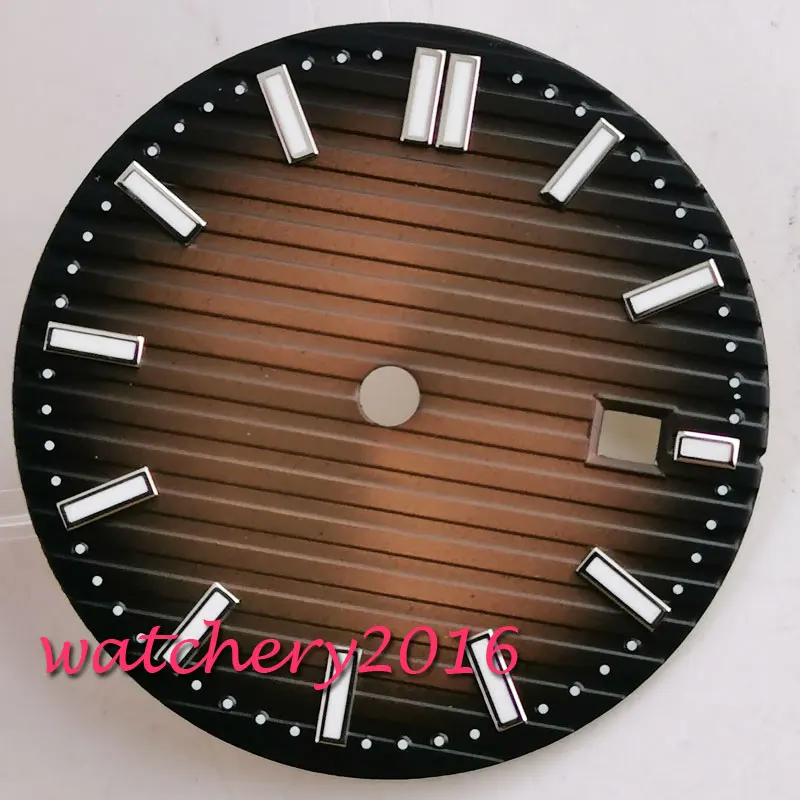 Часы 31 7 мм стерильный циферблат подходит для моделей 2836 2824 2813 3804 механизм серии