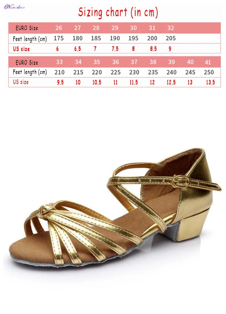 Style 5 Check size Скидка; Новинка; ; Детская бальное танго сальса для девочек; обувь для латинских танцев; атласная кубинская обувь на низком каблуке; 17 цветов - Цвет: Style 5 Check size