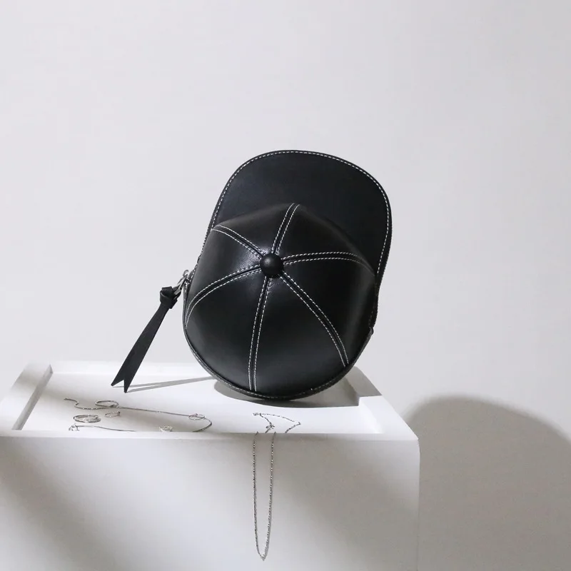 

Сумка женская из натуральной кожи, Роскошный дизайнерский саквояж через плечо, маленькая сумочка на ремне, мессенджер, головной убор JW