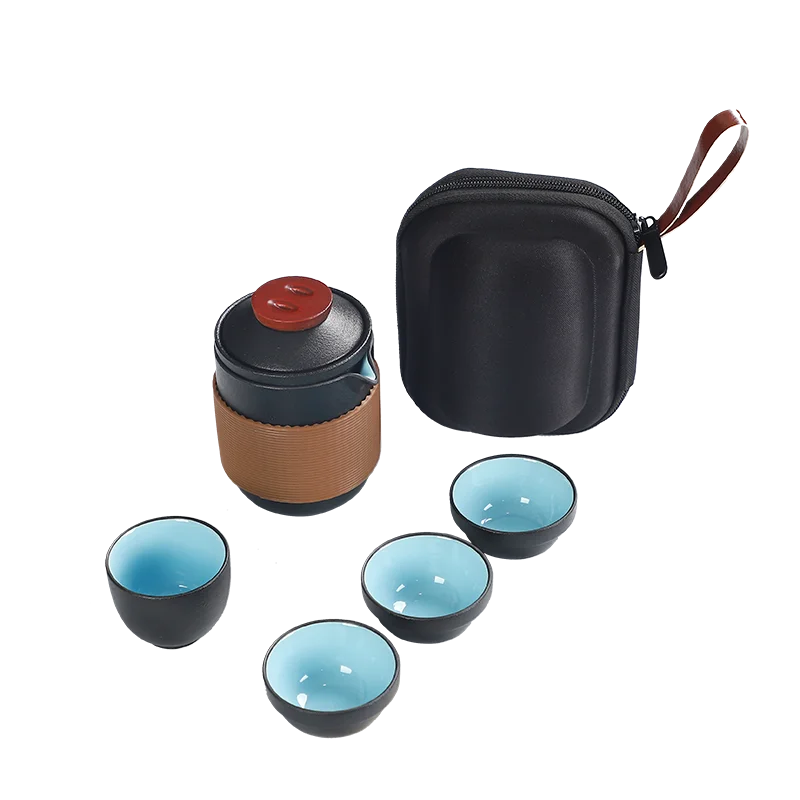 Керамический чайник TANGPIN черная глиняная посуда чайные чашки gaiwan чайный набор