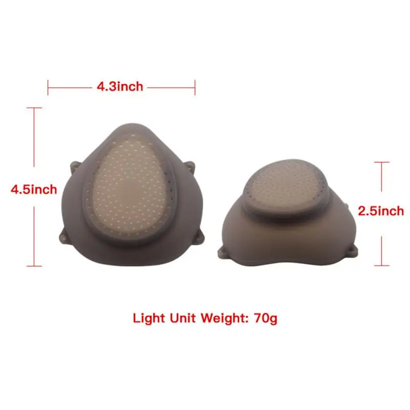 

Reusable Silicone Mask warm Mask Breathable Respirator mascarillas Unisex Reusable Dustproof breathable Mask 1 Mask + 10 Filters