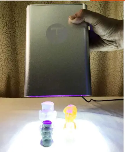 УФ свет 3D принтер led Вращающаяся отверждающая Коробка камера новая УФ быстрая прототипирование пост исцеляющая Смола отверждающая коробка