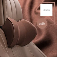 knitted fabric car pillow cushion back pillow lumbar support for office chair cushion auto universal 3d memory foam accessories