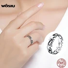 Женские кольца на палец WOSTU, из серебра 925 пробы с животными, слонами, подарочные украшения из серебра 925 пробы