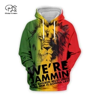 newest reggae lion singer hiphop legend bob marley funny newfashion harajuku 3dprint menwomen autumn pullover casual hoodies b9
