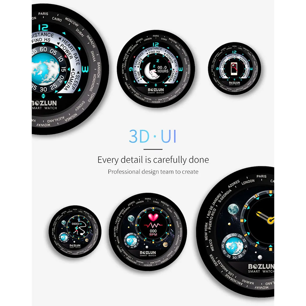 EPULA фитнес-трекер Смарт-часы Bluetooth плавание фитнес спорт водонепроницаемые