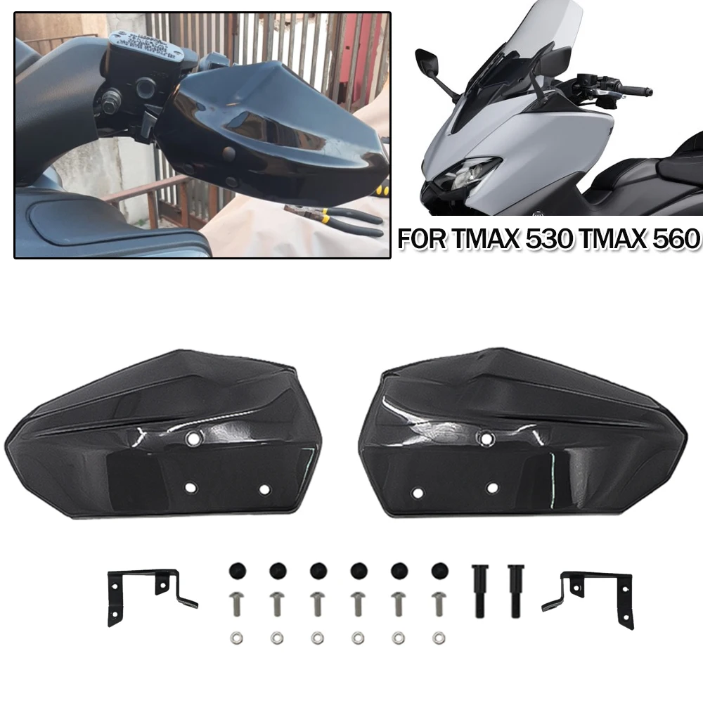 

Motorcycle Windshield ​Handguard Hand Shield Protector For YAMAHA T-MAX 530 TMAX530 SX DX 2012-2019 T-MAX 560 TMAX560 2020 2021