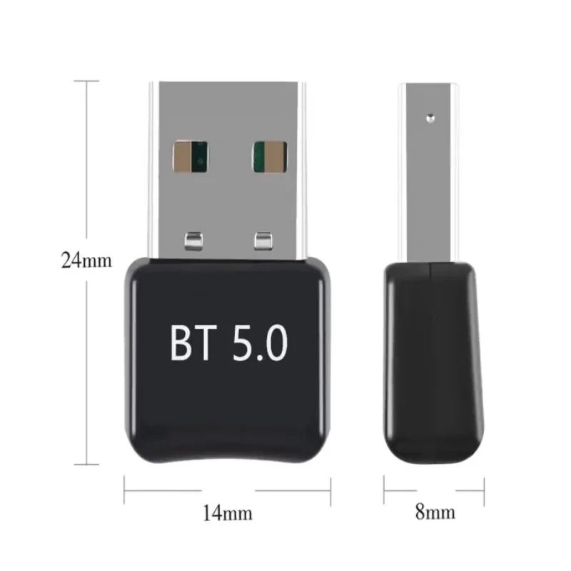TEROW USB Bluetooth-совместимый адаптер 5 0 USB2.0 3 Мбит/с RTL8761BUV чип передатчик приемник ключ