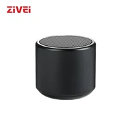 zivei bluetooth speaker with hifi 3w audio sound beyond size with bass boom mini bluetooth sound box sound speakers on the go