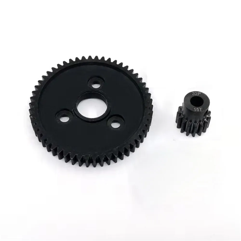 Spur Gear 54T+15T/17T/19T 32P Motor Pinion Gears for 1/10 Traxxas Slash 4x4 Stampede VXL Rustler E-REVO T-MAXX RC Car Parts | Игрушки и
