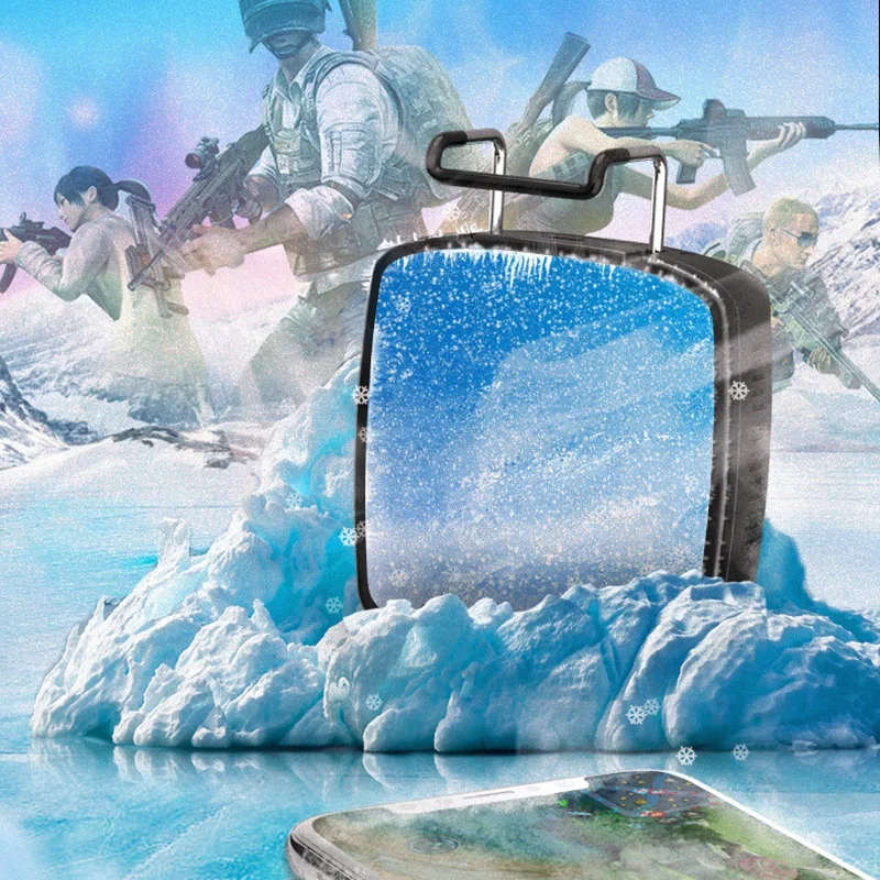 Мини-телефон охладитель дизельный двигатель с водяным охлаждением Pubg вентилятор