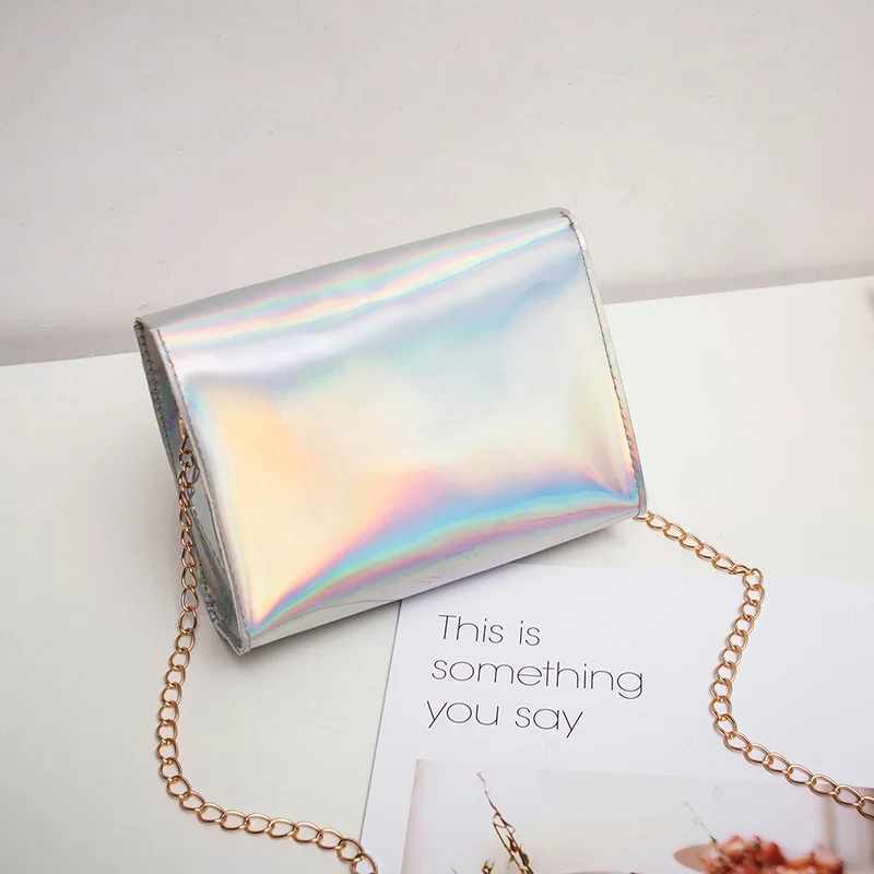 Женская сумка-мессенджер из искусственной кожи с лазерной подвеской | Багаж и