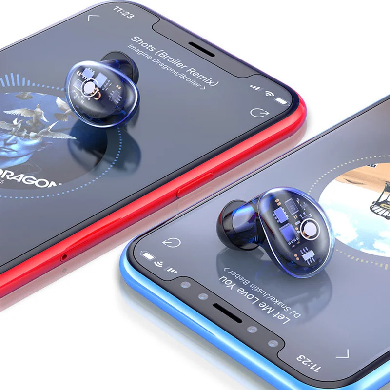 Для Xiaomi mi 9T Pro CC9 CC9e A3 A2 9 Lite 8 Red mi K20 6A Note 8 7 Bluetooth наушники с сенсорным управлением наушники с зарядным устройством