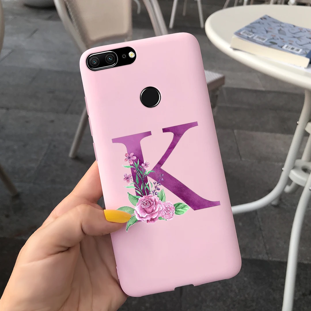 Чехол для Huawei Honor 9 Lite чехол Honor9 с милыми буквами силиконовый мягкий телефона lite