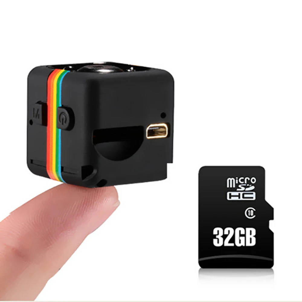 Новейшая мини-камера SQ11 HD 1080P камера ночного видения мини-Видеокамера экшн-камера