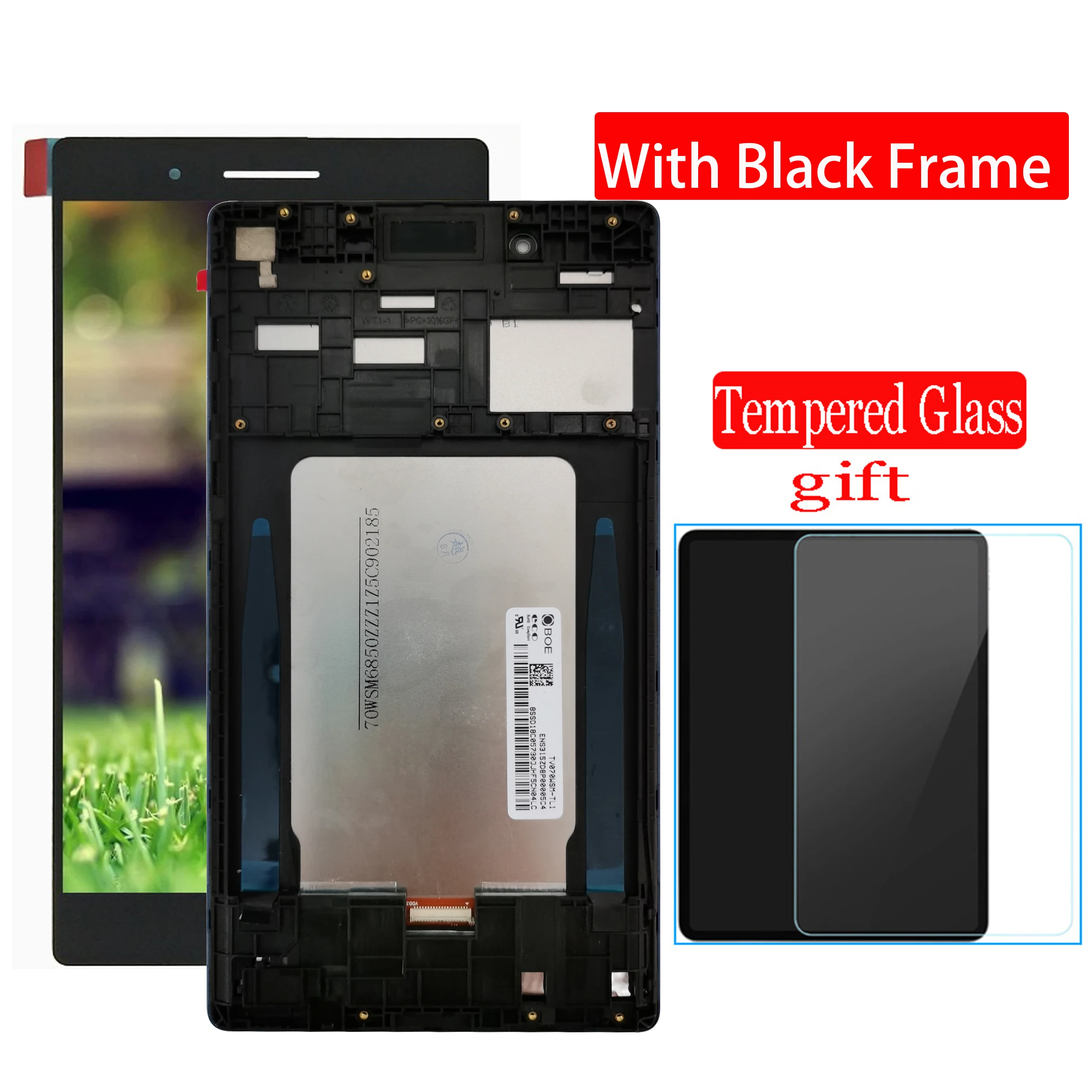 7INCH For Lenovo Tab 3 7 730 730M 730F 730X TAB3-730M LCD screen with Touch Screen Panel Digitizer assembly | Компьютеры и офис