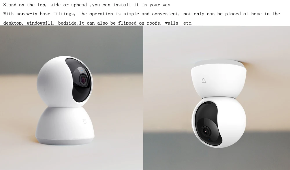 Обновленная версия Xiaomi Mijia смарт-камера Веб-камера 1080P WiFi панорамирование ночного видения 360 Угол видео камера просмотр монитор младенца