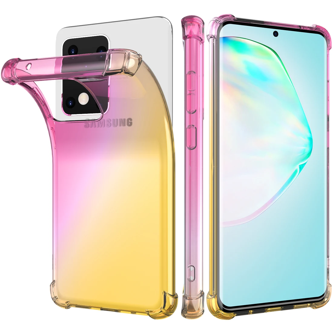 Для samsung Galaxy S20 ультра 6 9 дюймов чехол из мягкого ТПУ утолщенный устойчивый к