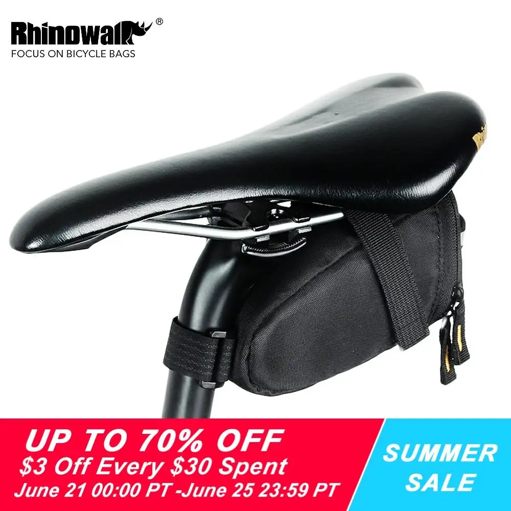 Велосипедная сумка Седло Rhinowalk водонепроницаемая для горного велосипеда Задняя