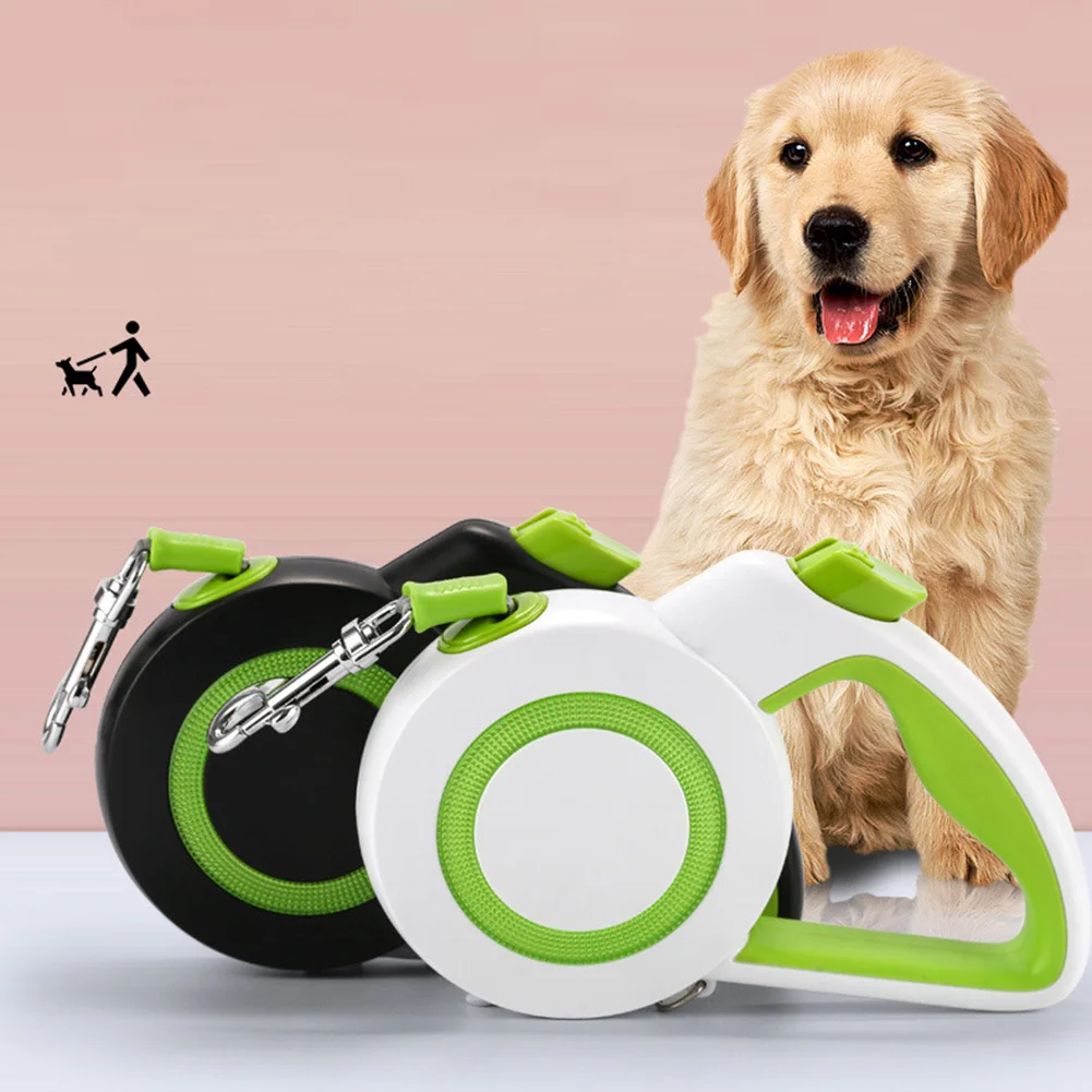 

Светящийся автоматический поводок для собак, гибкий Выдвижной рулевой шнур для маленьких и средних фотографий