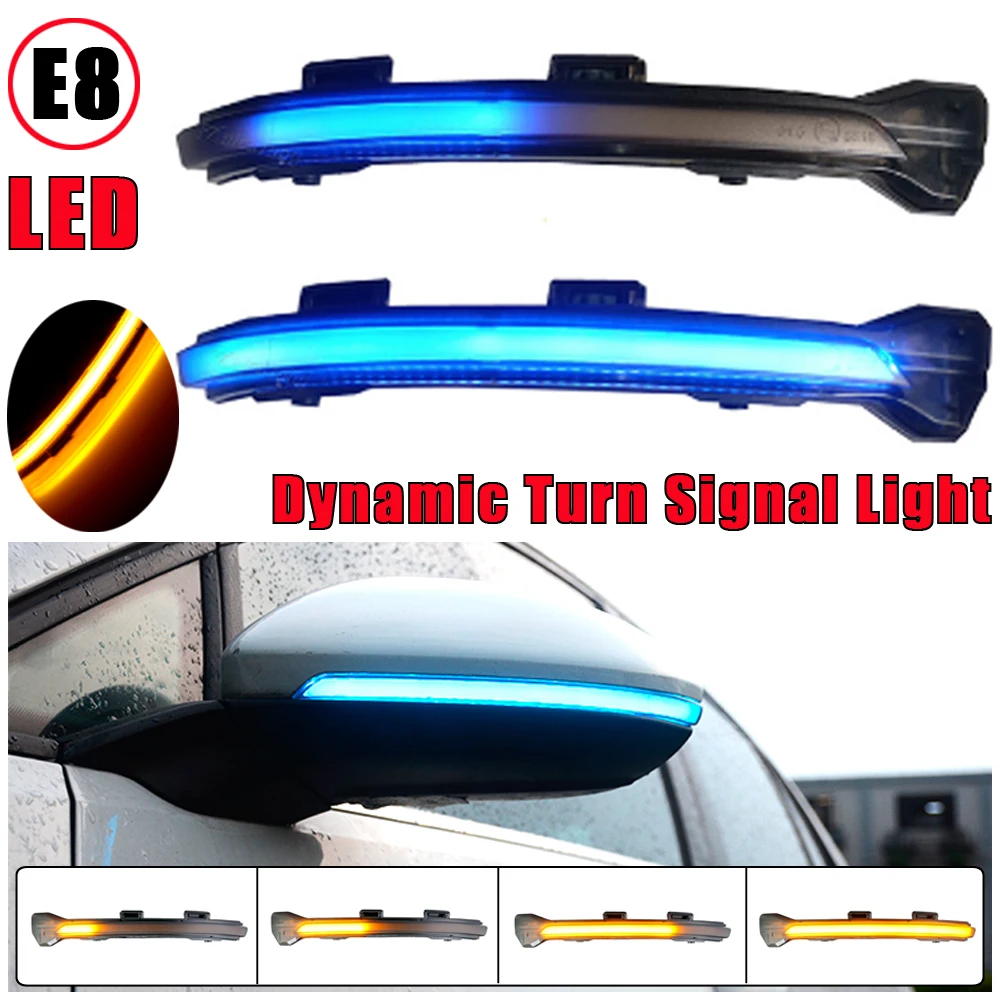 

For Volkswagen Golf MK7 7 GTI R GTD Dynamic Blinker LED Turn Signal Rline Touran Mirror Light 2013 2014 2015 2016 2017