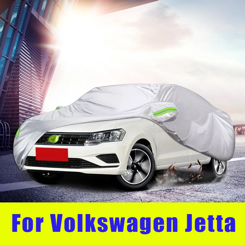 Waterproof full car covers Outdoor Sunshade Dustproof Snow For Volkswagen VW Jetta A6 5C6 Mk6 6 2011~2018 Accessories