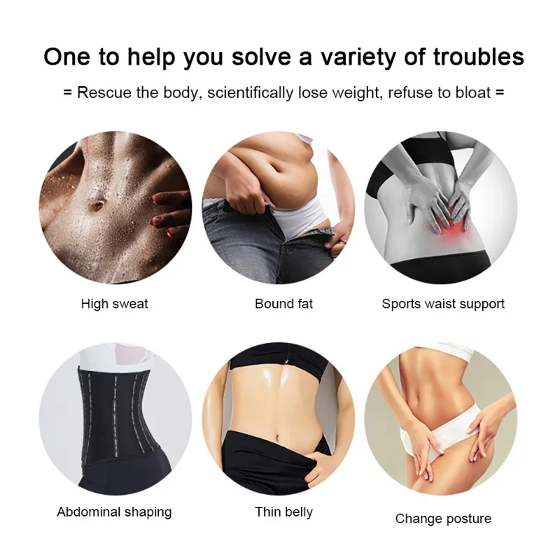 

The Firmness Of The Sweating Unisex Body Shaper Can Effectively Help Lose Weight Black Color