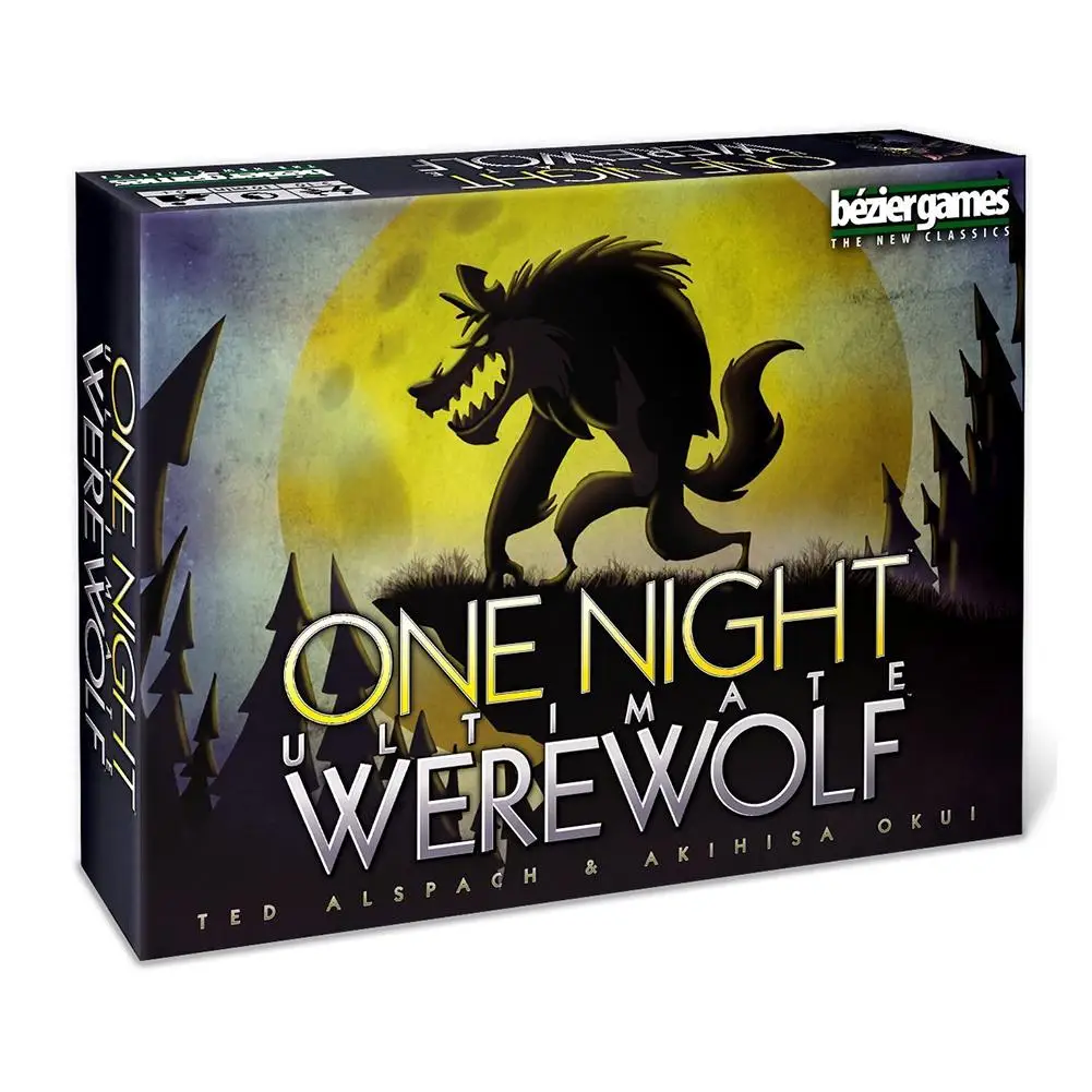 Одна ночь Ultimate Werewolf alien настольные игры оборотни для дома вечерние английские версии карты игра для детей Подарки