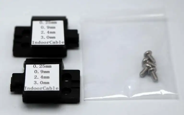 Ruiyan Optical Fiber Fusion Splicer RY-F600 RY-F600P  3 IN 1 Fiber Holder For FTTH cable Single Fiber and Pigtails Fiber A Pair