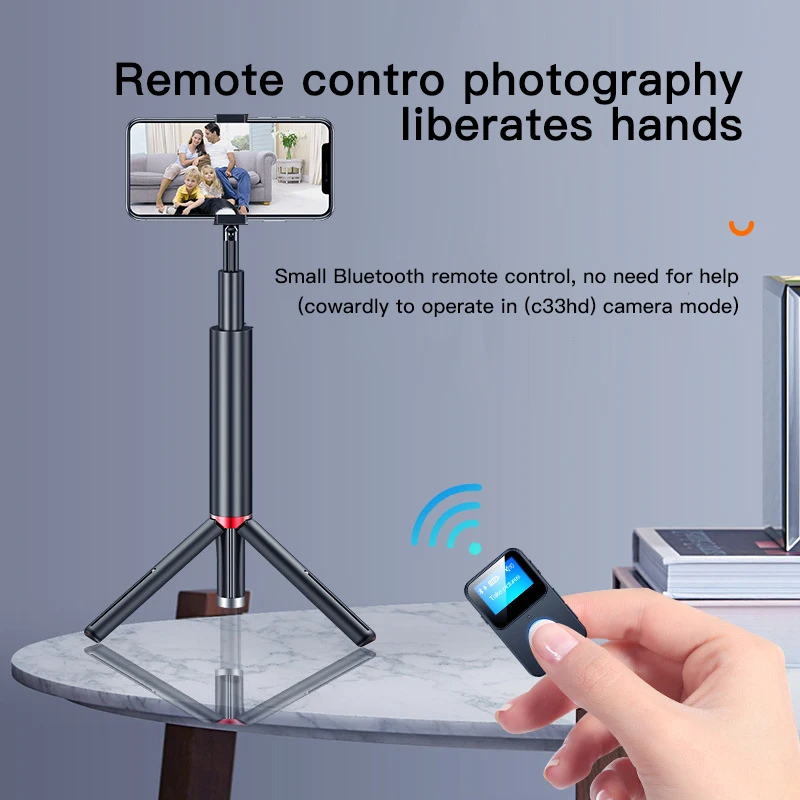 

Mini MP3 Player Support TF Card Remote Camera Bluetooth-Compatible 5.0 Audio LCD Screen Portable Clip Music Player Walkman