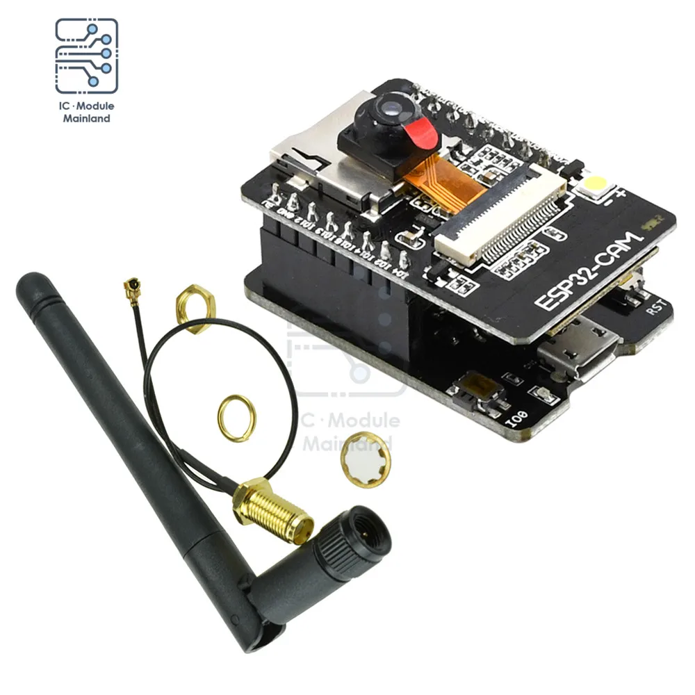 Макетная плата ESP32-CAM-MB WiFi ESP32 MB с MICRO USB CH340G Bluetooth + OV2640 камера 2 4G антенна IPX |