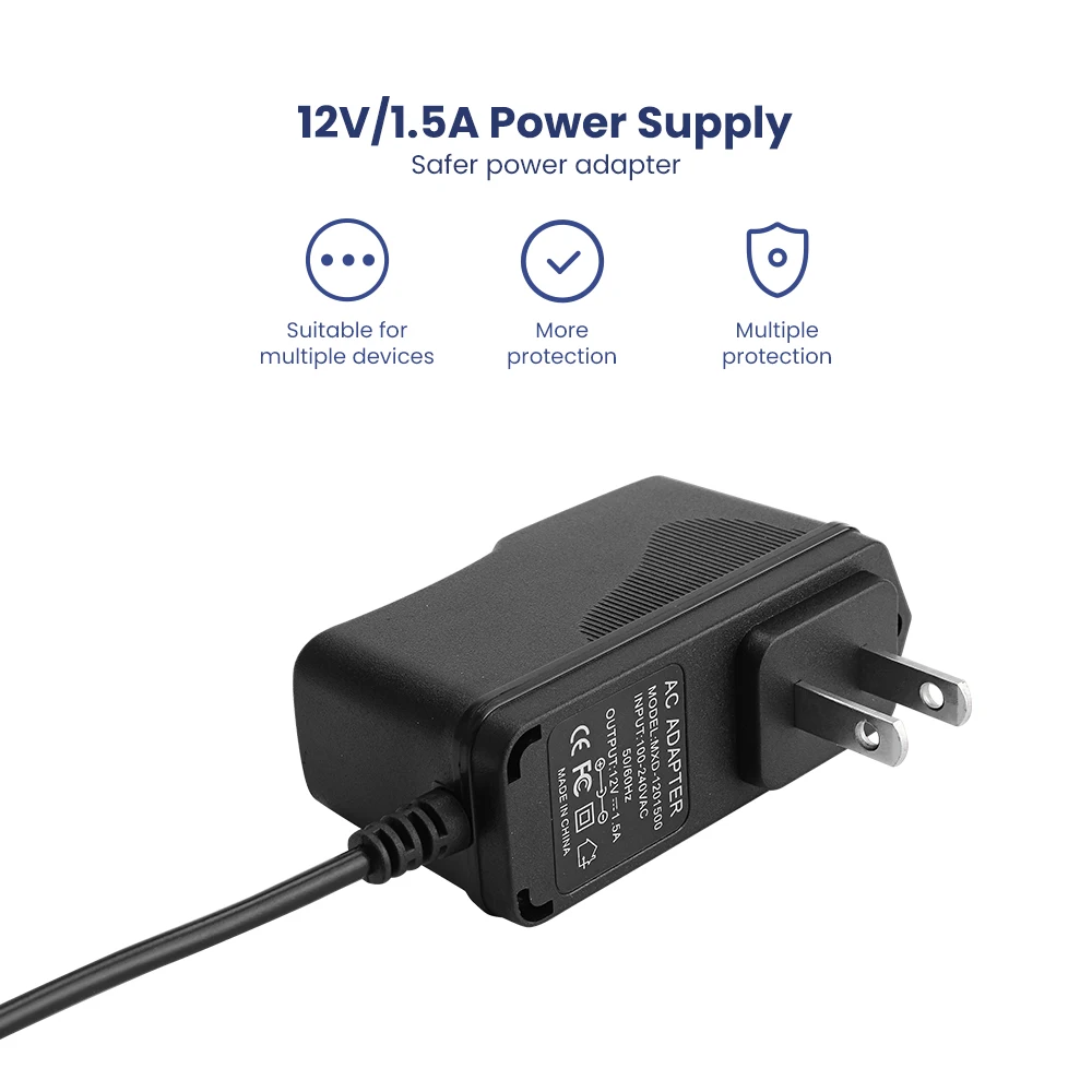AIYIMA DC12 аудио усилитель Питание AC100 240V для DC12V 1.5A адаптер вилка европейского и
