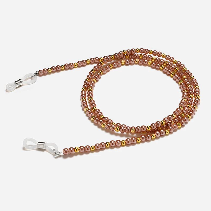 

1PC Fashion Sweet Women Glasses Chain Colored Beaded Eyeglass Lanyard Anti Slip Sunglasses Strap Beaded Accessories