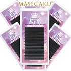 Легкие веерообразные ресницы MASSCAKU, цветение, автоматическое цветение, быстрый веер для самостоятельного наращивания ресниц Aoto веер для наращивания ресниц