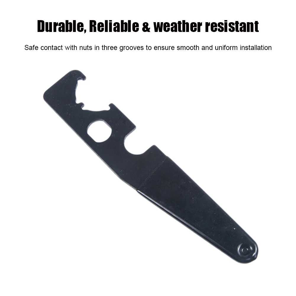 

All Steel AR15 Combo Wrench Castle Nut Wrench Barrel Nut Wrench Buttstock Tube Tool Handguard High Hardness With Rubber Handle