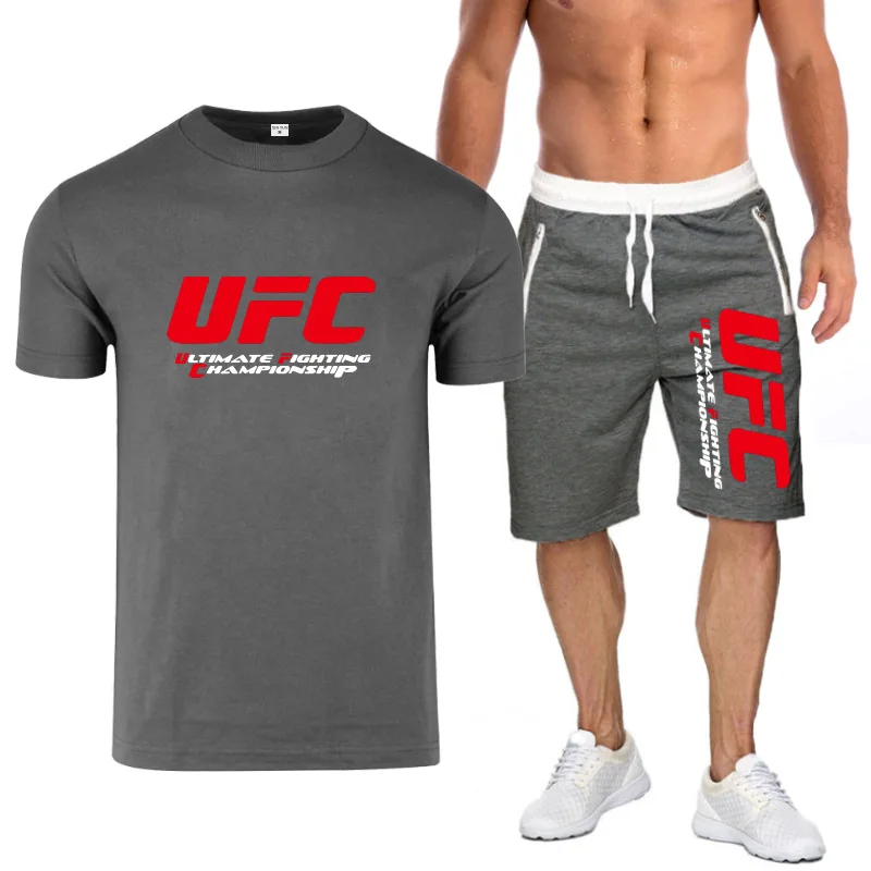 2021 брендовая популярная новинка Хлопковая мужская футболка для MMA бокса +