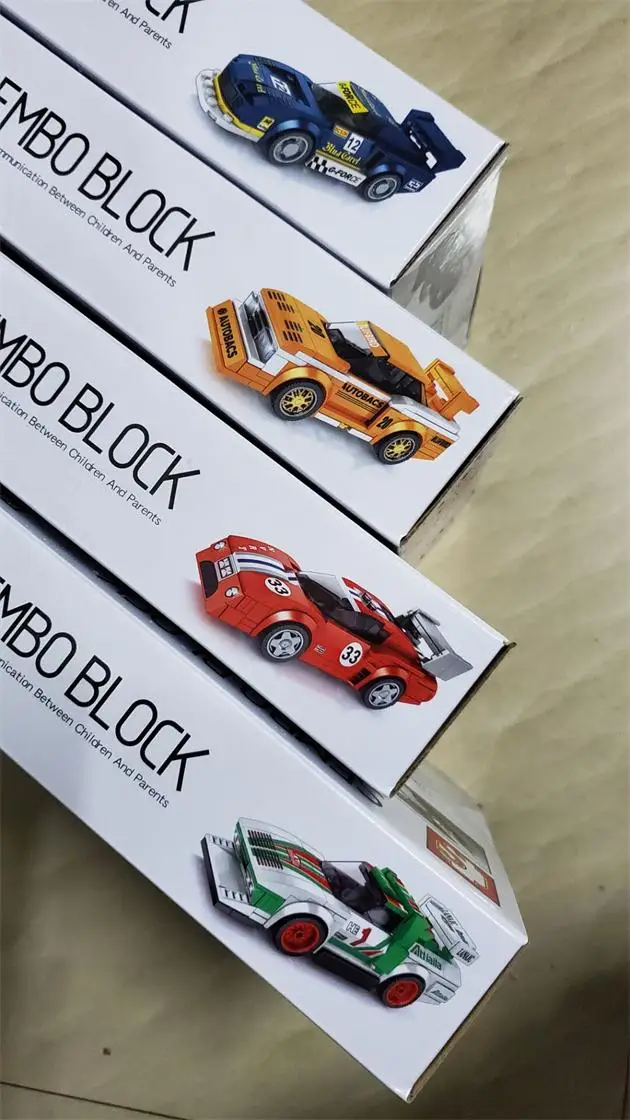 Блоки SEMBO супер строительные детали знаменитый автомобиль собирайте все