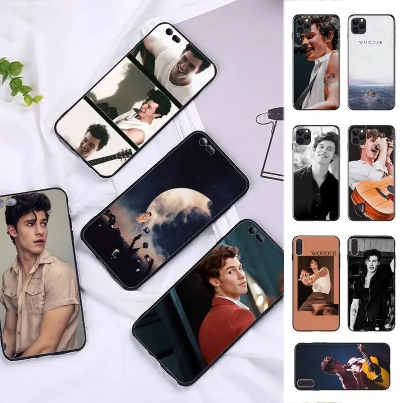 

Shawn Mendes Phone Case for iphone 13 8 7 6 6S Plus X 5S SE 2020 XR 11 12 pro XS MAX