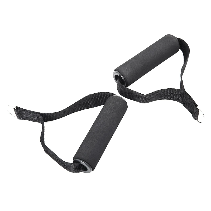 

2х черный веревочный кабель крепление рукоятка сопротивление фитнес тренировочный ремешок