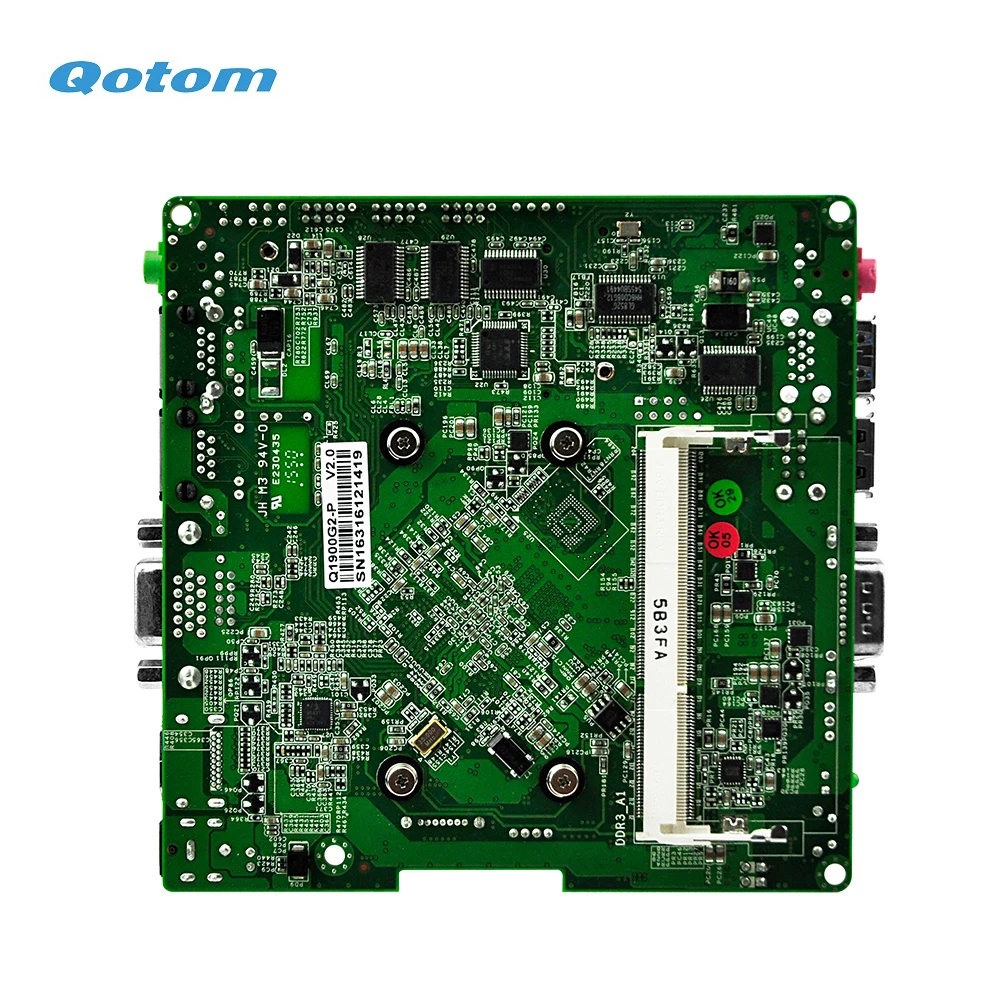 QOTOM мини-ПК Q190P с j1900 процессор Quad core 2.0 GHz работает 24/7 мини компьютер Mini PC Linux