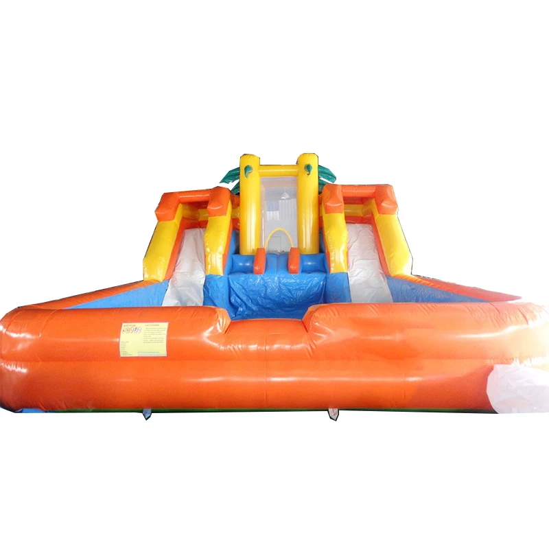 

Наружная гигантская надувная водная горка из ПВХ с бассейном для детей